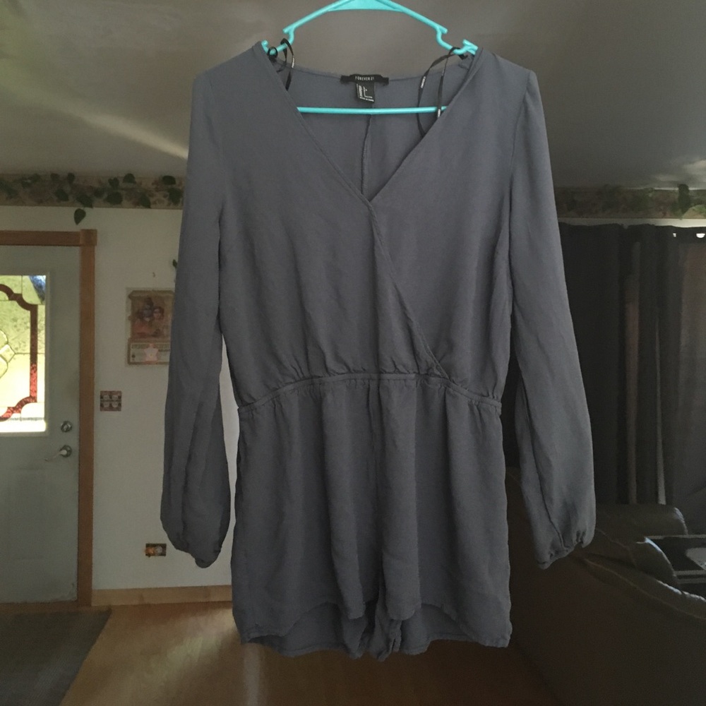 Long sleeve romper